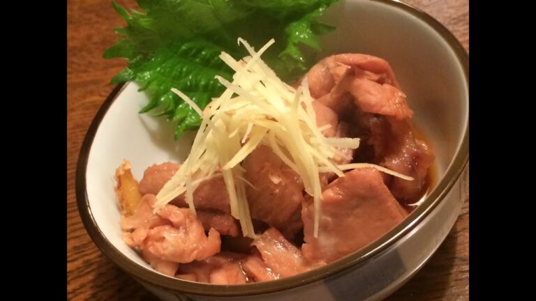 「まぐろ角煮」作り方