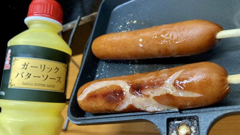 ジョンソンヴィルのガーリックバターチーズホットドッグ（パン抜き）を焼いてストゼロレモンをキメるだけの動画