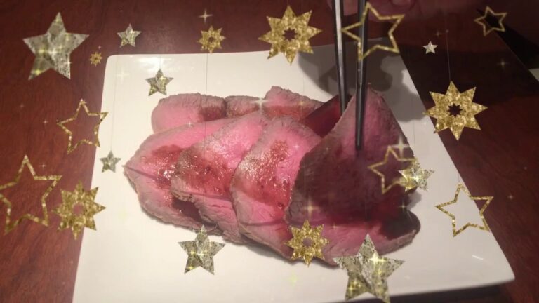 クリスマス ローストビーフ作り方　レシピ　料理