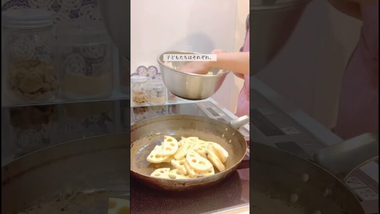 簡単ごはん｜蓮根と鶏胸肉のバター醤油  #こどものいる暮らし #主婦 #子育て #暮らし #おうちごはん