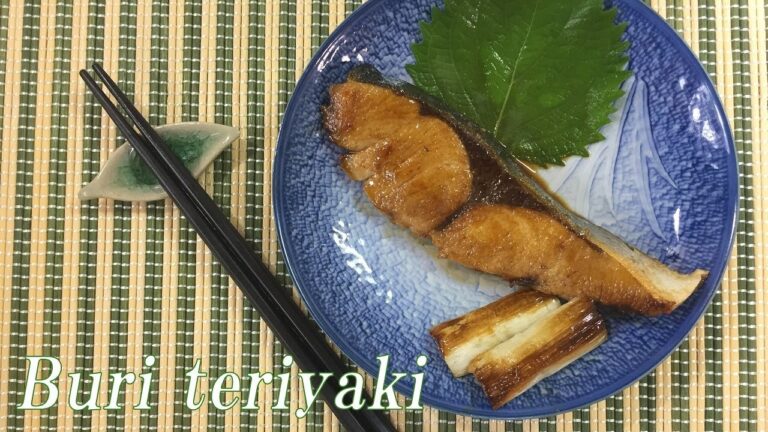 Buri teriyaki 実はお手軽！ぶりの照り焼き（フライパンひとつで簡単）