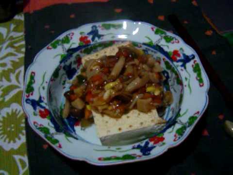 豆腐のあんかけ