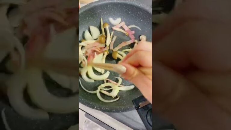 【低糖質レシピ】白滝を使った激うま簡単レシピ#shorts