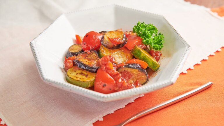 夏野菜のカポナータ風