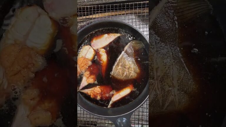 @なめたカレイの煮付けとコツ