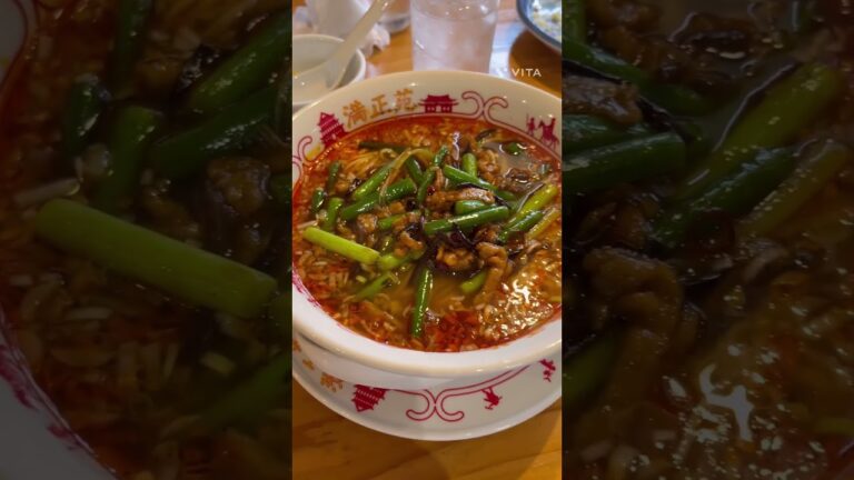 ニンニクの芽入りスーラータンメン