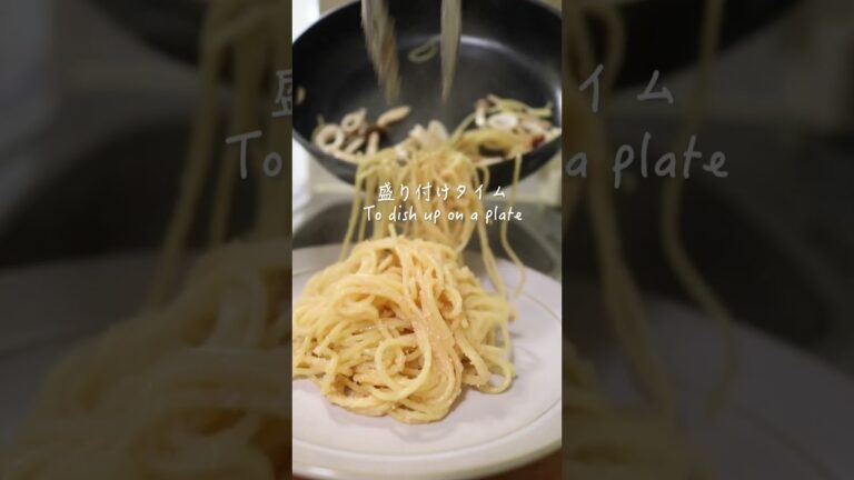 和風明太イカパスタ🍝