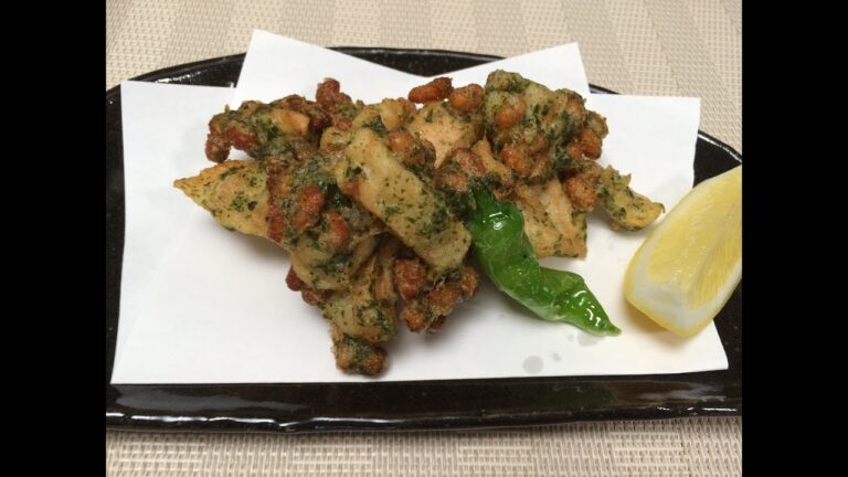 くるまふと納豆のかき揚げ　2016.11.04放送