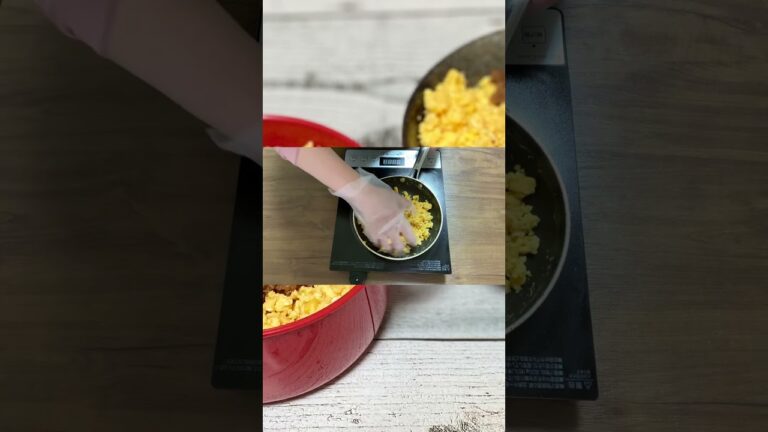 簡単に綺麗な炒り卵の作り方／そぼろ丼／お弁当のおかず／ハンドパワーレシピw