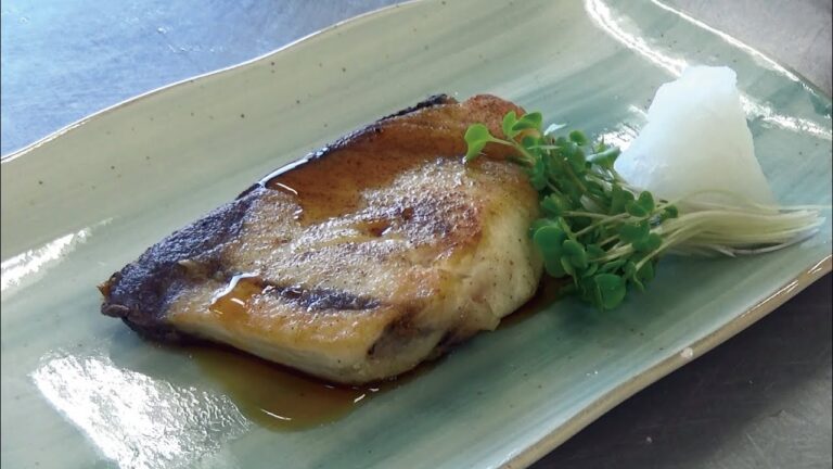 『ぶりのソテーおろしポン酢がけ』HOKUEI's KITCHEN No.9