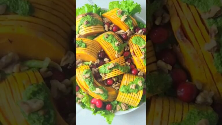 Butternut Squash done to perfection with herb dressing #recipe #butternut #thanksgiving