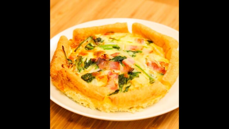 サクッと軽い♪油揚げキッシュ
