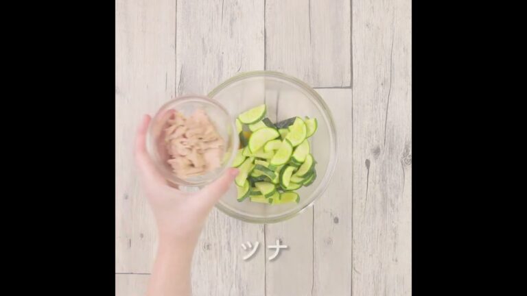 レンジのみでしっかり一品 コク旨 ズッキーニとカボチャのデリ風 #cooking  #簡単レシピ #野菜