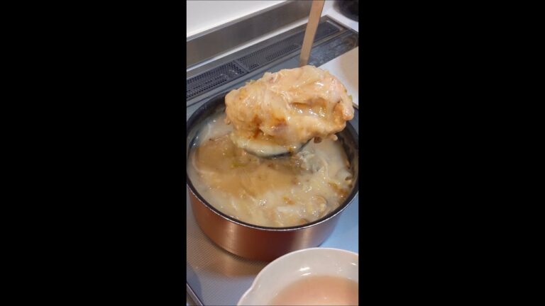 【ダイエット】激ウマ！タンパク質の鬼★マッスルシチュー！の作り方【おうち時間】#shorts