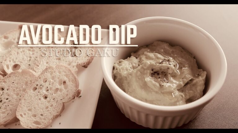 [ASMR] How to make Avocado dip☆ アボカドディップの作り方