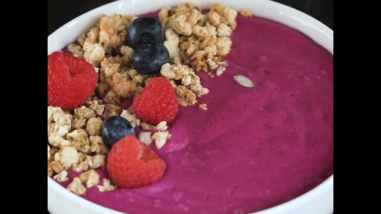 Berry Beet Smoothie Bowl by Lifeway Foods