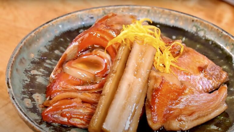 【プロ直伝】金目鯛の煮付け・刺身の作り方【兜割りのコツ】
