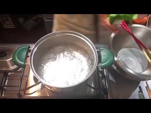 菜の花（青菜）の茹で方