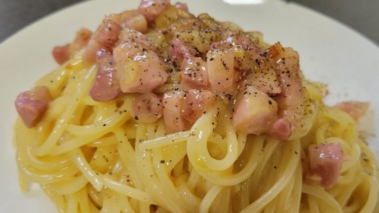 ツナマヨを酷評したシェフのカルボナーラを作る