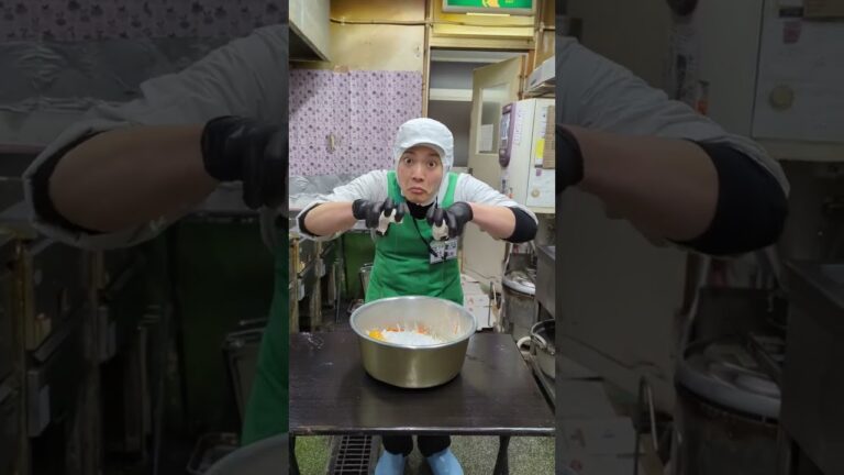 かき揚げはこうして作られる