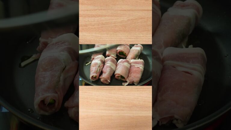 ピーマン嫌いな人これ食べてください。（ピザ肉まき）#shorts