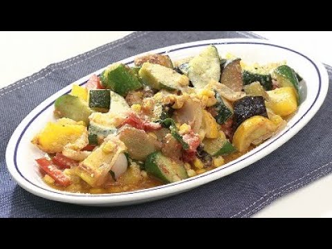 イタリア風夏野菜炒め