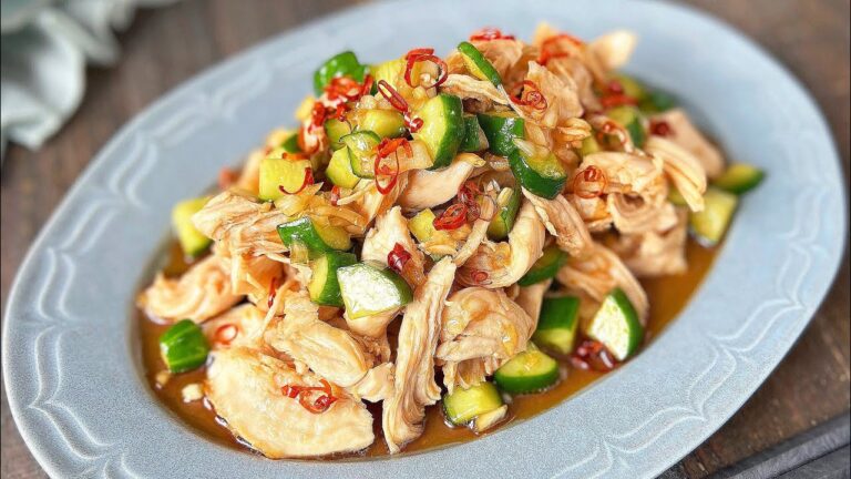 電子レンジで簡単♪鶏ささみのよだれ鶏