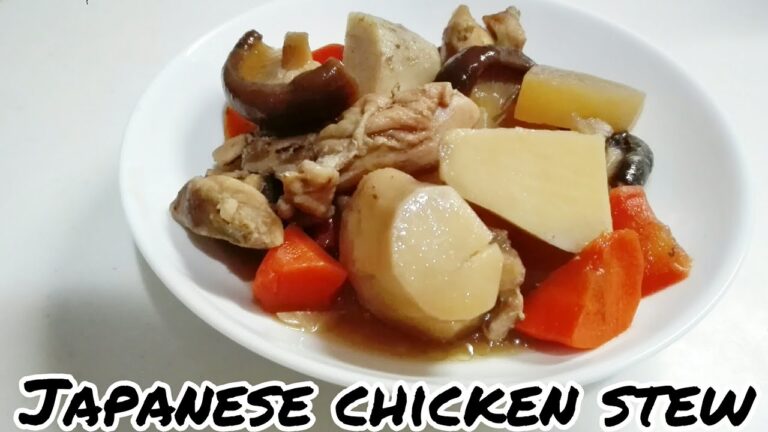 【簡単！料理！】音声付♪味しみ！鶏と野菜の煮物　Japanese food Easy cooking  【Japanese chicken stew】