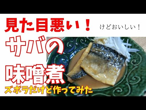 音量に注意 【ズボラだけど】丁寧にサバの味噌煮を作ってみるよ♪ズボラ脱却への努力の軌跡その１スタート！最後に購入した鯖のレビューもあるよ！