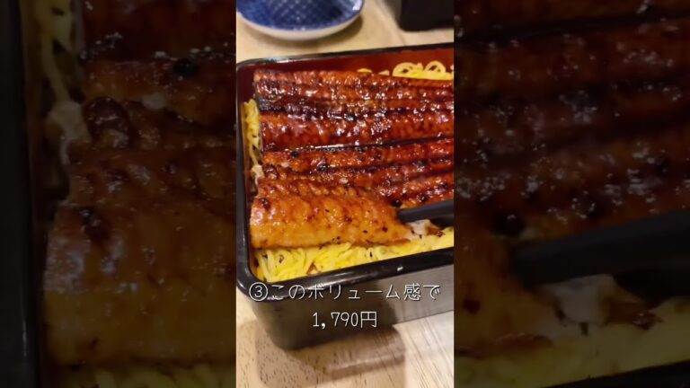 大阪でコスパ最強の鰻を食べるならココ！【いづも】 #japanesefood #osaka #ランチ #うなぎ