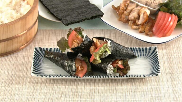 【DAIGOも台所】てりやき手巻きずし｜誕生日にも！パーティーレシピ♪