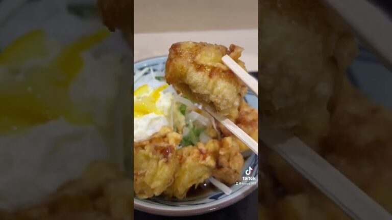 丸亀歴代人気ナンバーワン　タル鶏天ぶっかけ