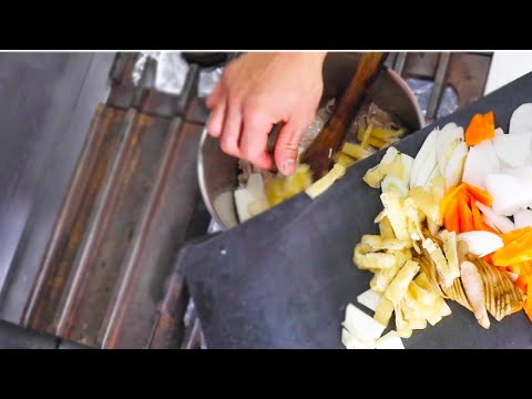 【簡単】油揚げと豚と5種類の野菜で作る豚汁