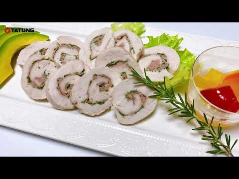 【大同電鍋レシピ】洋風チキンロール