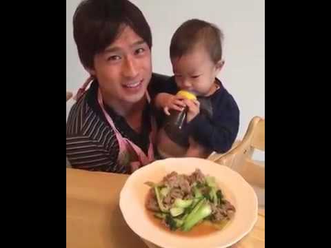 豚肉とチンゲンサイのオイスターソース炒め