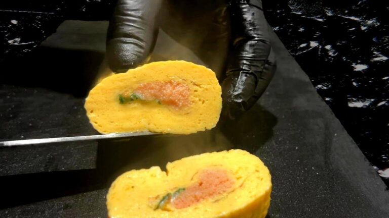 ぷるっぷるのだし巻き玉子【明太チーズ】白だしを使って簡単に！