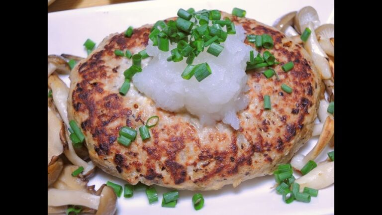 【昨日の】お豆腐入りおろしハンバーグ ローストポーク【晩酌】