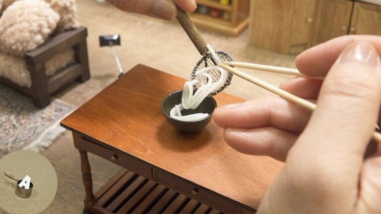 MiniFood 食べれるミニチュアきつねうどん