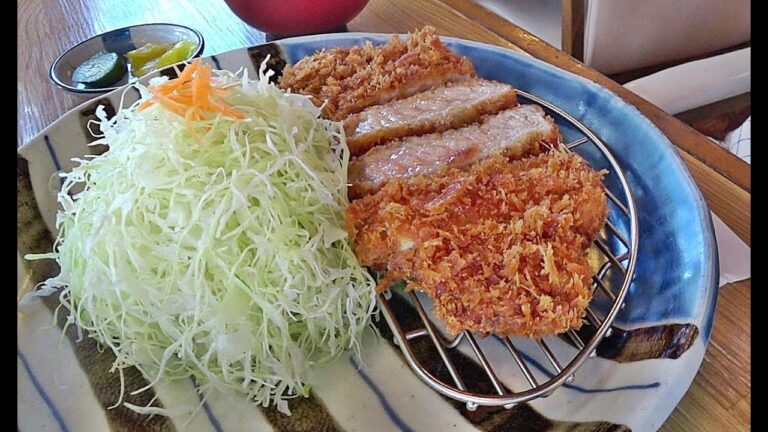 厚切りロースかつ定食｜とんかつ庄内でランチThick cut TONKATSU set meal