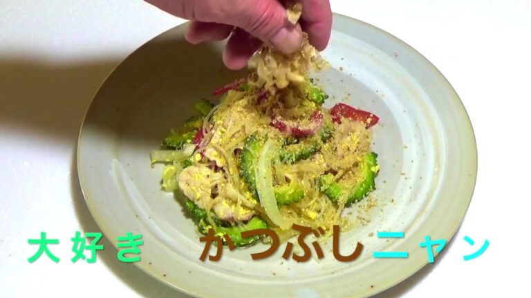 【ゴーヤ】で色々やってみました【ツナサラダ】や【春雨】炒めも美味し〜!!