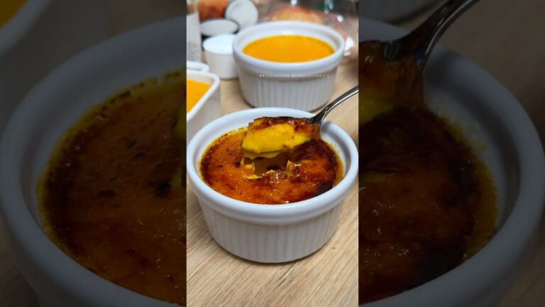 Pumpkin Coconut Crème Brûlée #pumpkin #dessert #foodshorts #autumn #glutenfree #lactosefree #yum