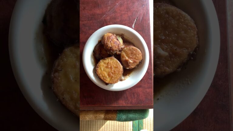 さつまいも🍠じゃがいも🥔煮付け天ぷら
