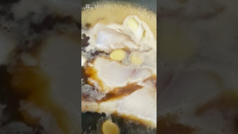 タイのあら！鱈！鰆の煮付け#魚の煮付け