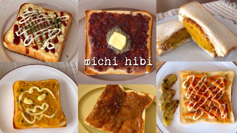 トーストアレンジにハマる6日間の記録🍞🌿