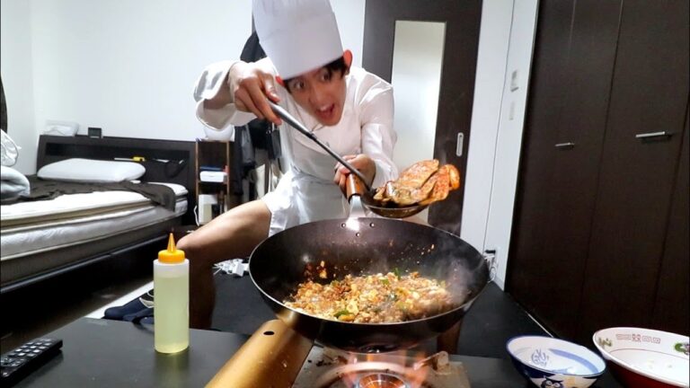 クソデカ麻婆豆腐 vs かにチャーハン vs かっつー