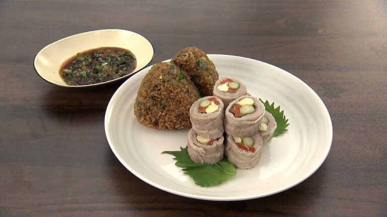 【DAIGOも台所】さっぱりホイル肉巻き＆焼きおにぎり｜さっぱりした和風のBBQ料理♪