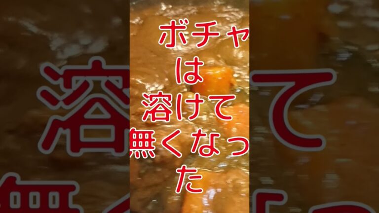 カレーにカボチャをいれてみた #shorts