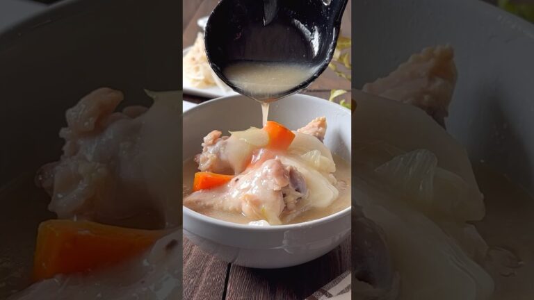 【炊飯器・電気圧力鍋調理】炊飯器で作るサムゲダン風スープ