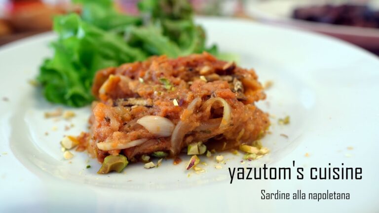 イタリアの田舎家庭料理♪　イワシのナポリ風　- Sardine alla napoletana -