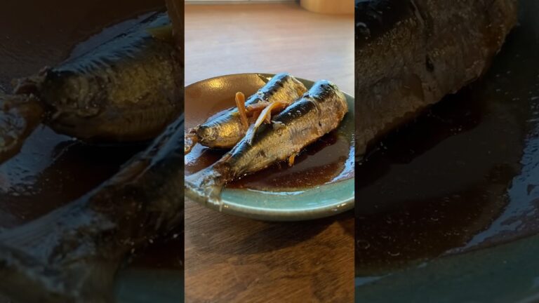 面倒だけど鰯の煮付け#shorts